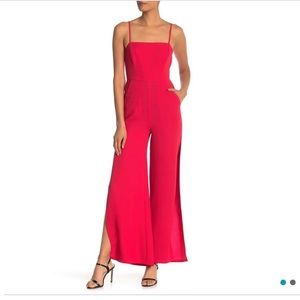 Spaghetti strap jumpsuit